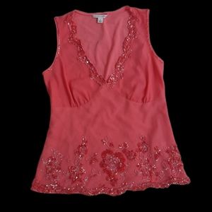 Banana Republic Adult Small double layer Dress Tank Top